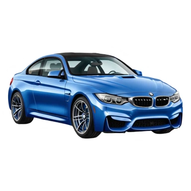 Bmw m4 emoji sticker