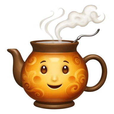 hot tea in a mug  sticker