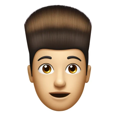 A makeup brush  sticker