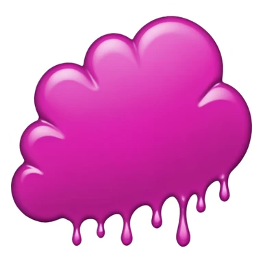 Bright Magenta Splatter sticker