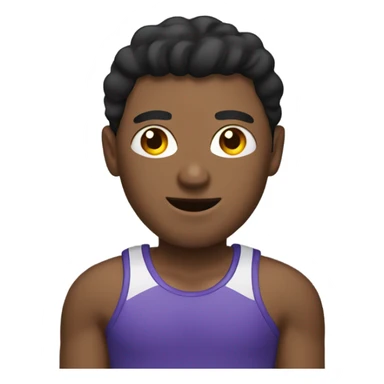 person doing box squads  sticker