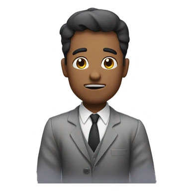 man shrugging with ok ha sticker