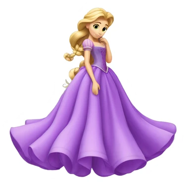 The Rapunzel Flower sticker