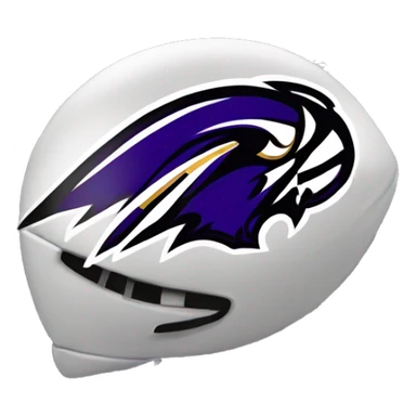 Baltimore ravens football sticker