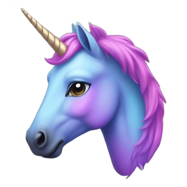 purple-pink-blue-unicorn sticker