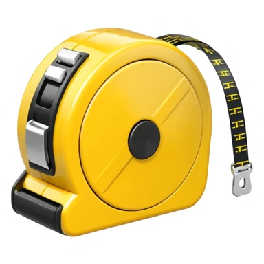 Tape measure sticker