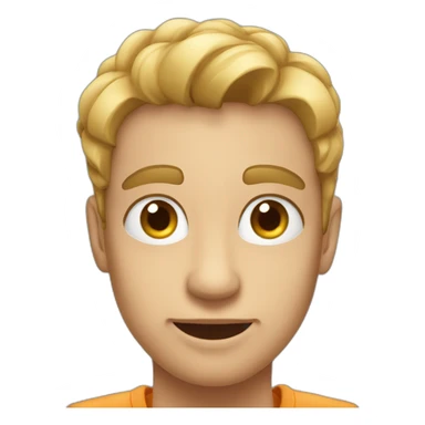 Expressão facial de estar leitando sticker