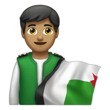 Palestine Algeria sticker