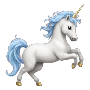 Licorne qui danse sticker
