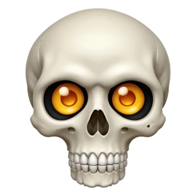Skull emoji sticker
