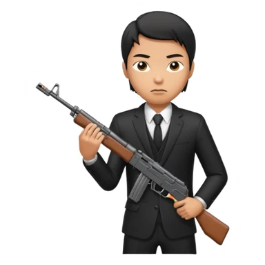 Yakuza Gang con ak47 sticker