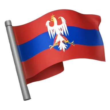 Flag of republic srpska sticker