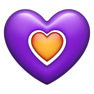 The Letter “i” inside a Purple Heart sticker