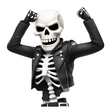 skull trooper dabbing sticker