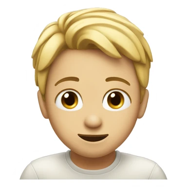 Fiel touching Nose  sticker