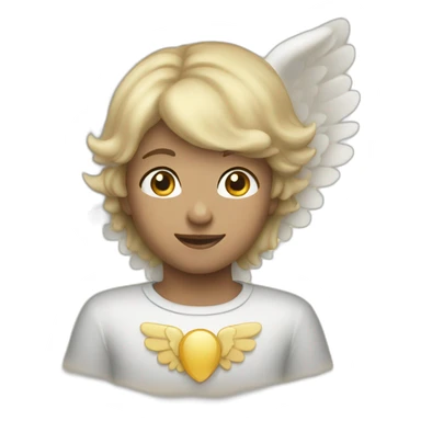 angel face sticker