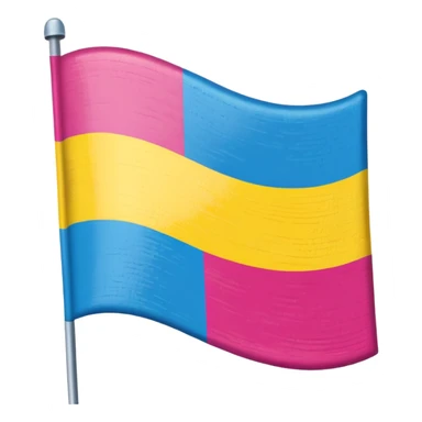 Pansexual small flag emoji sticker