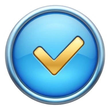 Centang biru yg ada di tiktok sticker