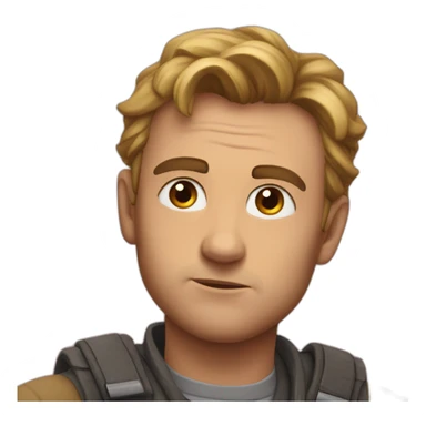 elone-musk-with-a-stare-in-the-eyes sticker