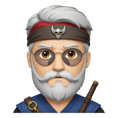 odin with eyepatch sticker