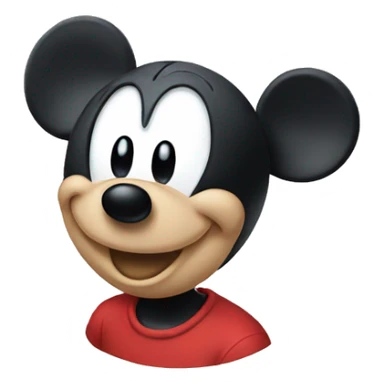  Mickey Mouse as emoji sticker