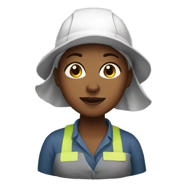 labor woman sticker