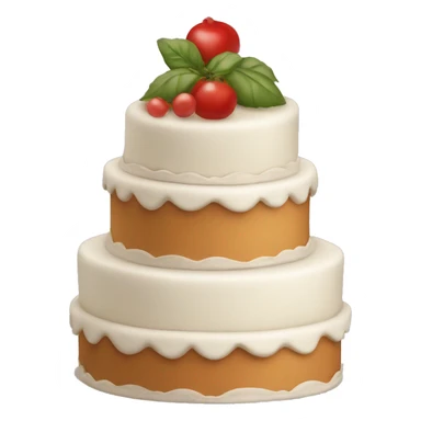 Italian wedding cake sticker