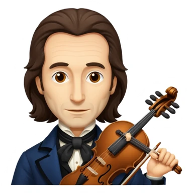 Niccolo Paganini sticker