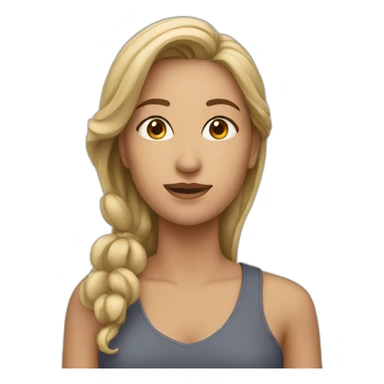 woman passing out sticker