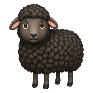 Black sheep sticker