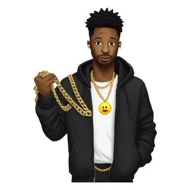 21 savage buying chains sticker