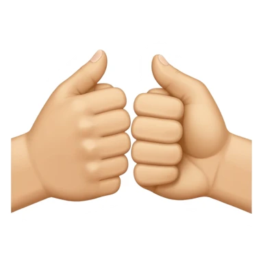 fist bump with bold TMJ letters at the bottom sticker