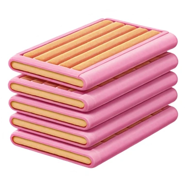 pink wafer sticks sticker