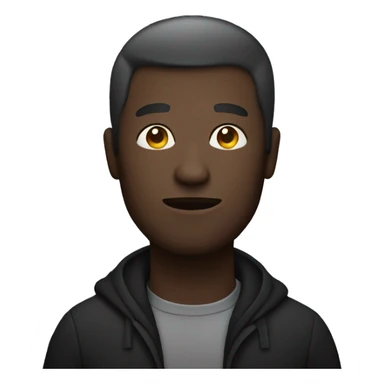 Man with a iPhone in dark cover sticker