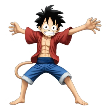 Monkey.d.luffy gear 5 sticker