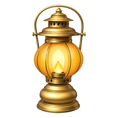 Desert Lantern sticker