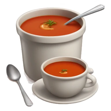 Tomato soup with gravy  sticker