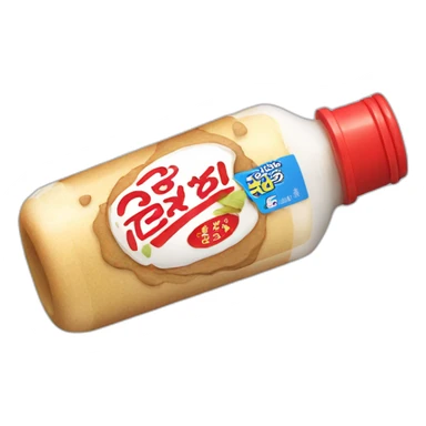 yakult bottle sticker