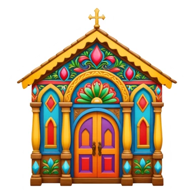 Georgian Chichilaki sticker