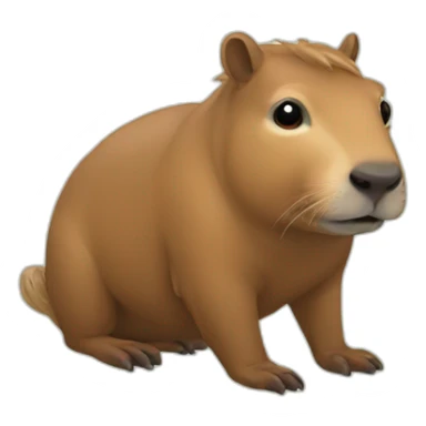 Kapybara sticker