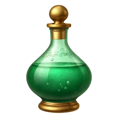 Vintage potion bottle sticker