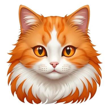 cat with stars on the eyes sticker