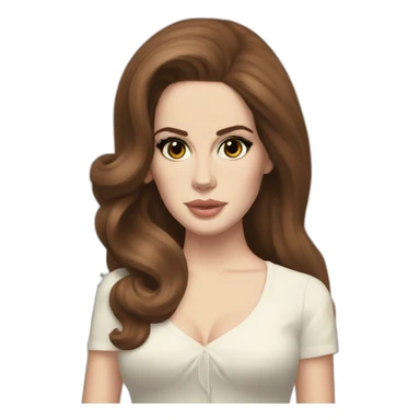 lana del rey born to die sticker