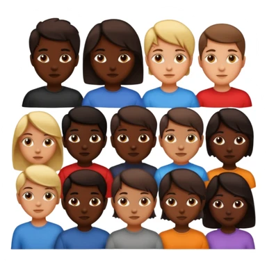 utilisateurs silhouette sticker