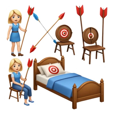 craeate me a series of emojis for those excersises:

Nose
Sit
Lay down
Spin
Focus
Drop
Walk next to me sticker