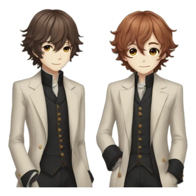 Dazai and chuuya sticker