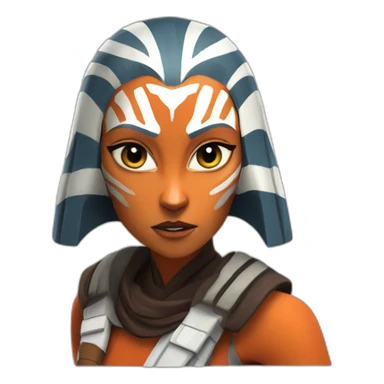 stop ahsoka tano get help dude sticker