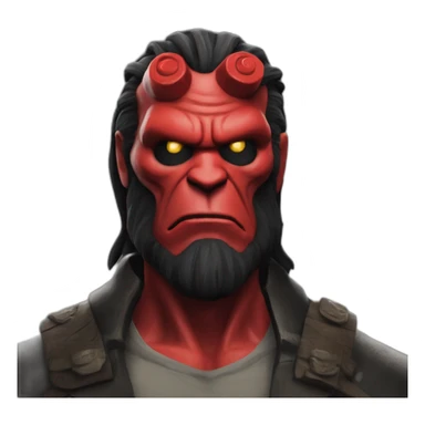 Hellboy from the movies sticker