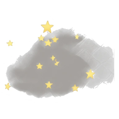 Une étoile à demi coloriée sticker