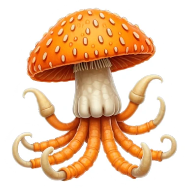 cordyceps mushroom sticker
